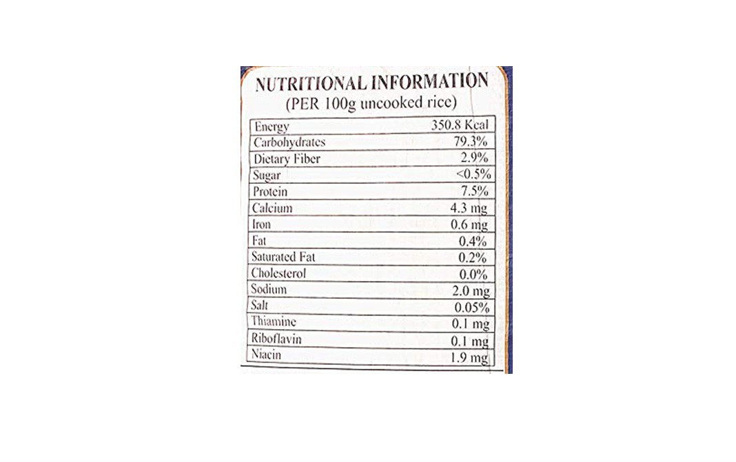 Shrilal Mahal Mini Dubar Basmati Rice   Pack  10 kilogram